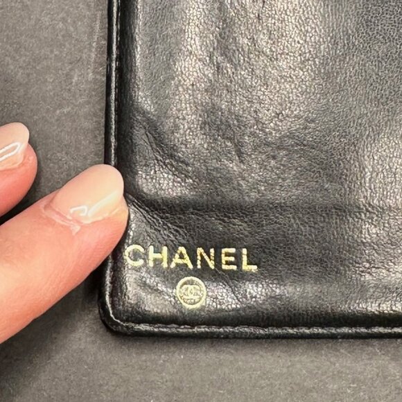 CHANEL Caviar Timeless CC French Wallet w/COA -‎ EUC - Picture 3 of 8